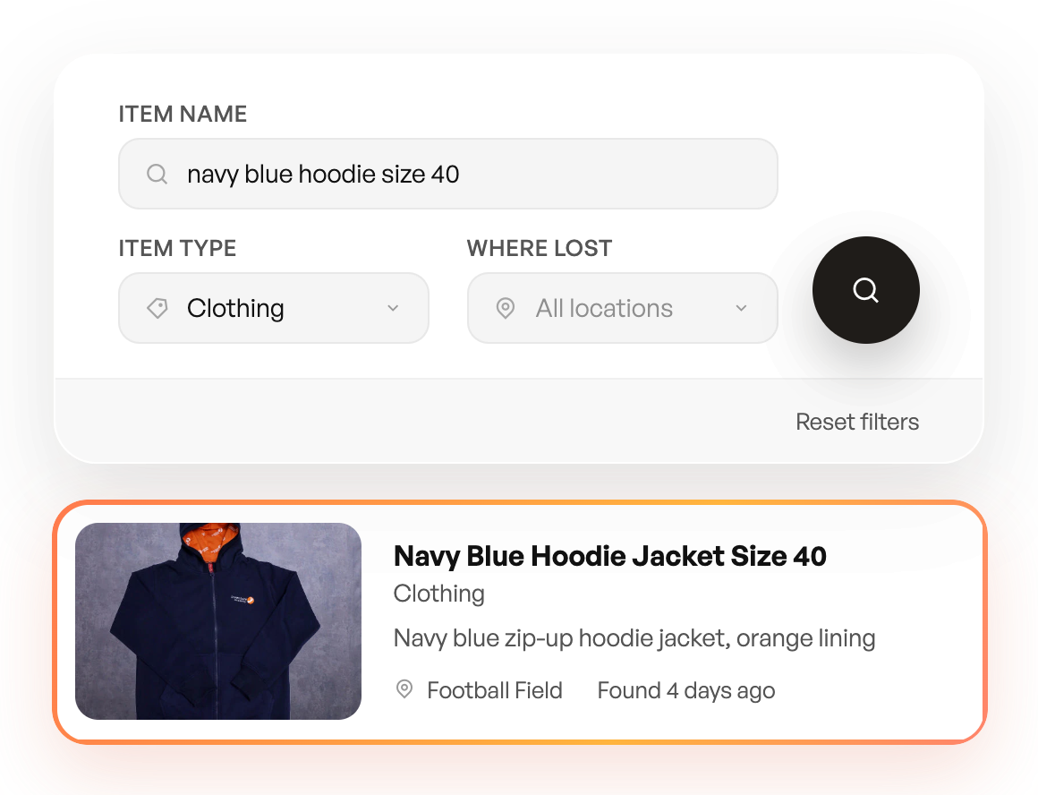 Search interface